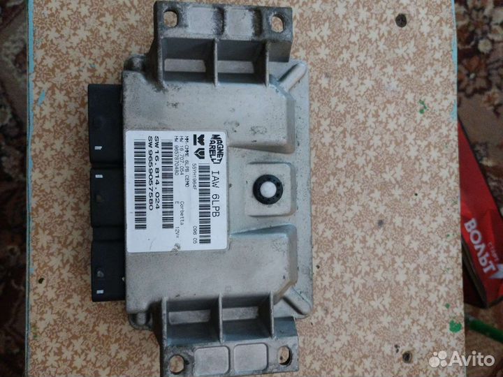 Эбу мозги на peugeot307