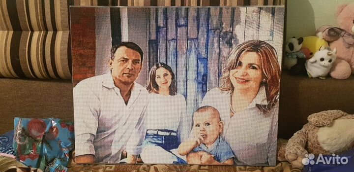 Алмазная мозаика по фото - набор