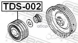 Шкив коленвала toyota crown -01 TDS002 Febest