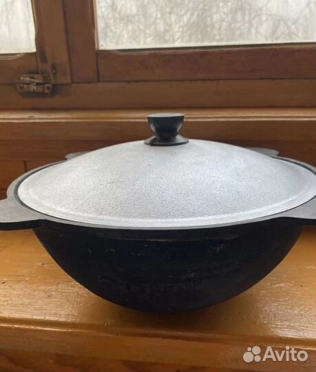 Чугунный казан 10 литров