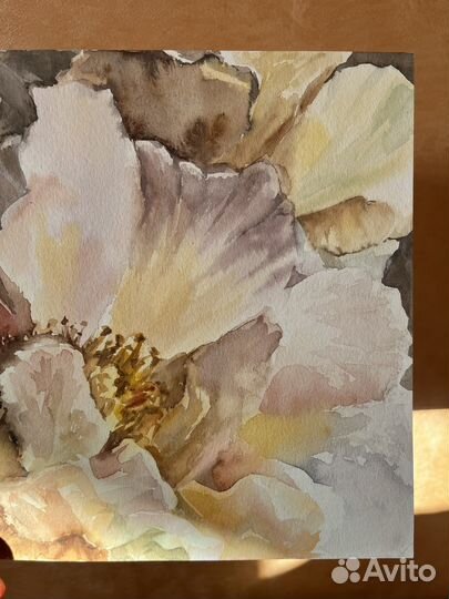 Акварельные рисунки цветы