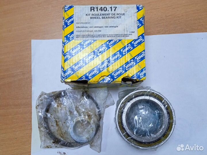 Ступичный подшипник fiat,peugeot