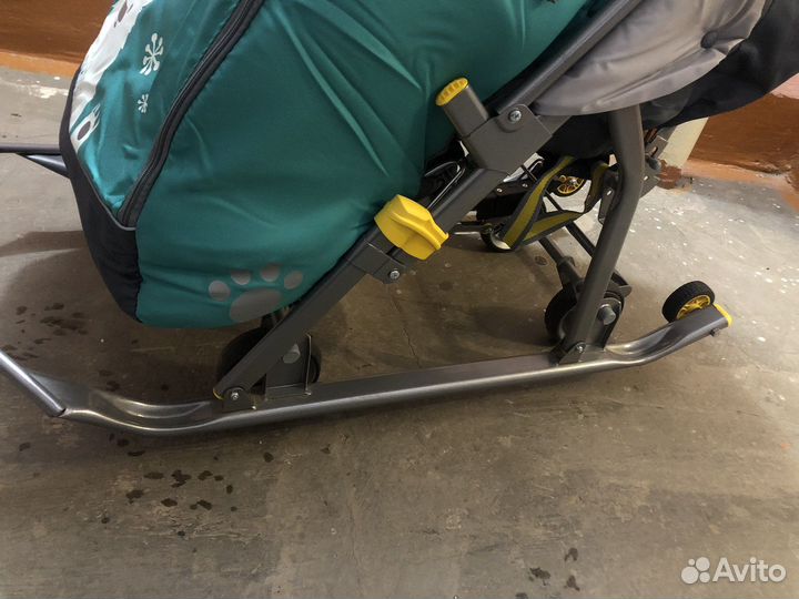Продам санки коляску ника 7