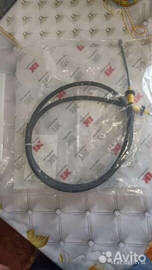 Трос стояночного тормоза на renault