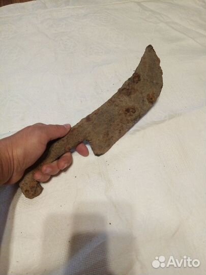 Тесак, старинный, копанина