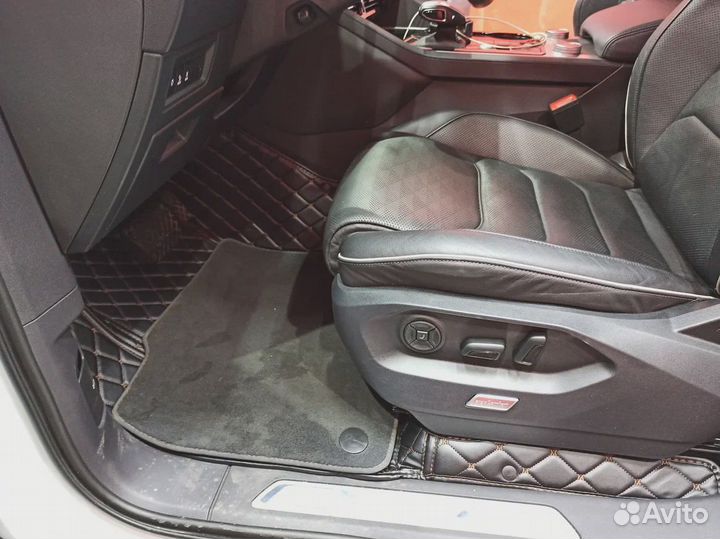 3D Коврики Volkswagen Touareg Экокожа Салон Багажн