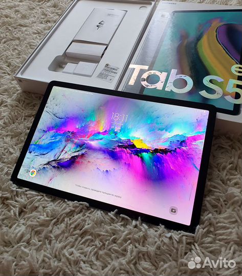 Samsung galaxy tab s5e (полный комплект)