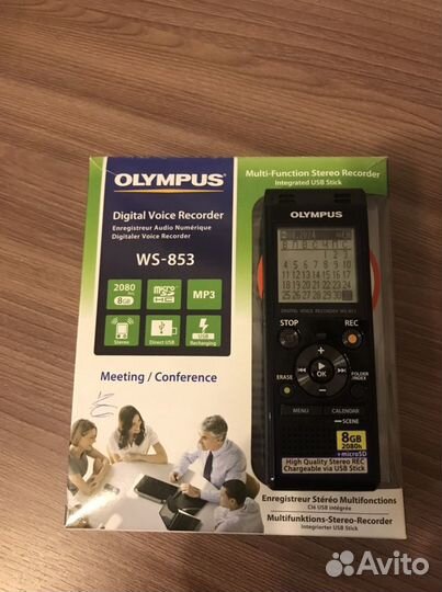 Диктофон olympus ws-853