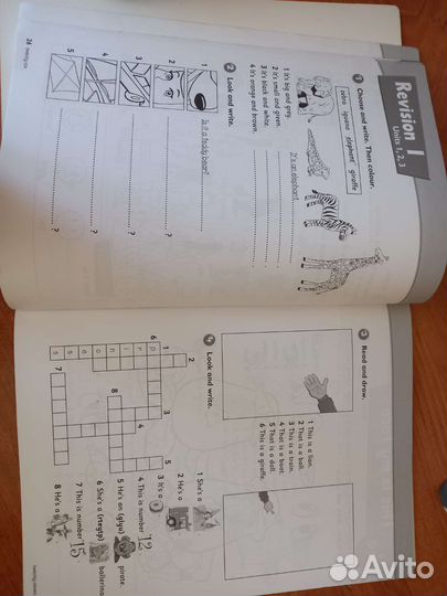 Рабочая тетрадь по английскому для детей