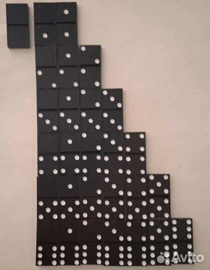 Домино шахматы, Шашки из СССР