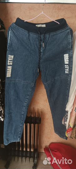 Джинсы утепленные