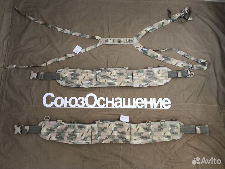 Тактический пояс Воин про от ссо