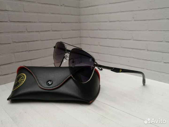 Солнцезащитные очки RayBan Aviator Scuderia F