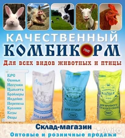 Доставка кормов для с/х животных и птицы