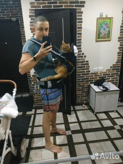 Рюкзак-переноска Aixintu. темно-синий