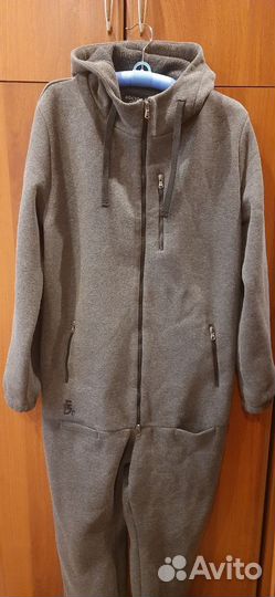 Комбинезон из футера с начесом