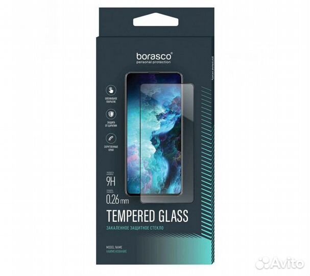 Защитное стекло для Google Pixel 6A Full Glue черн