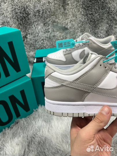 Nike Dunk Low Grey Fog Серые Оригинал Poizon