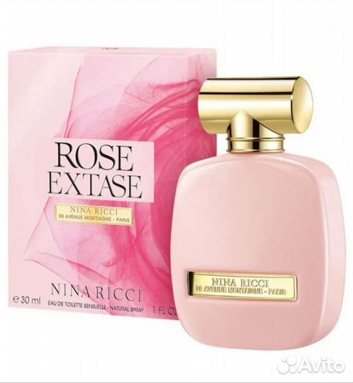 Туалетная вода nina ricci rose extase