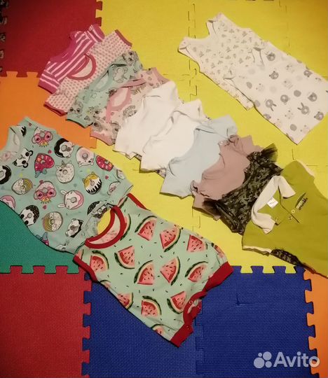 Детские вещи пакетом на девочку 56-74