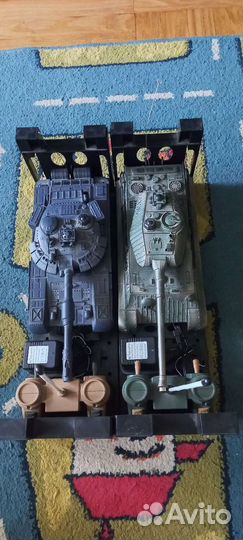 Радиоуправляемый танковый бой