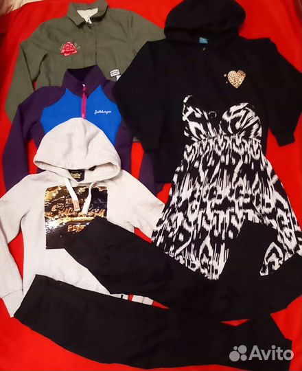 Вещи пакетом на девочку 11-12 лет, 12 - 13 лет