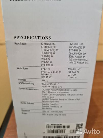 Asus SBC-06D2X-U (dvdrw/BD-ROM)