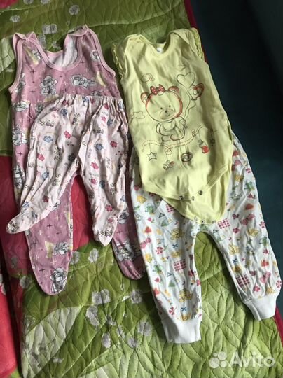 Детские вещи пакетом для девочек