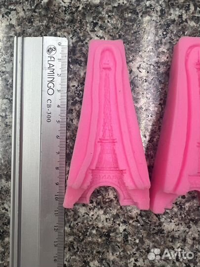 Молд силиконовый 3D эйфелева башня