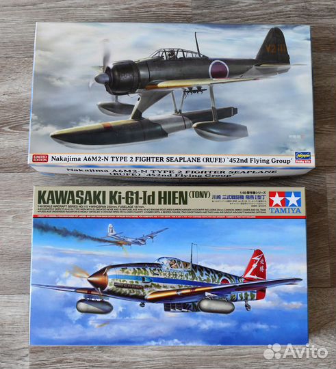 Сборные модели японской авиации (1/48)