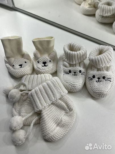 Пинетки 3 пары