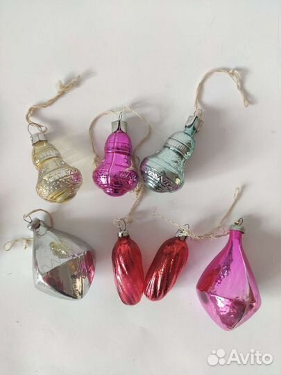 Елочные игрушки СССР