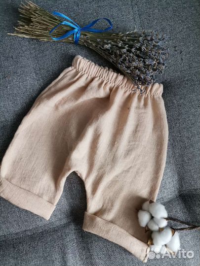 Муслиновые шорты детские