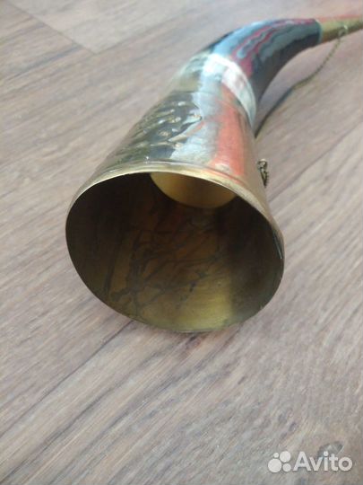 Рог сувенирный сосуд