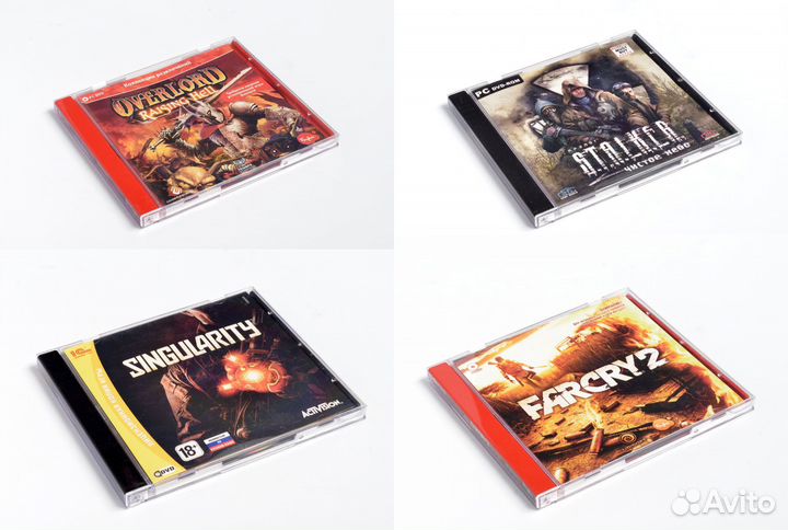Диски c играми для PC: Fallout 3, Bioshock, и др