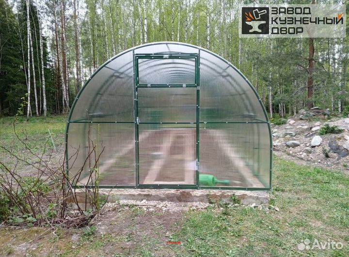 Теплица из поликарбоната 3х6 м