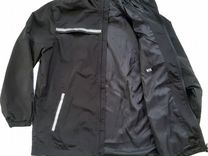 Куртка-ветровка (Бтк-групп) с капюшоном черная