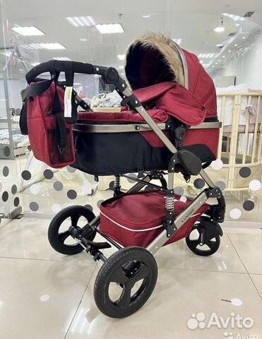 Коляска Люксмам 555 2 в1 и 3 в1