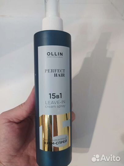 Ollin 15 в 1-Несмываемый крем-спрей для волос