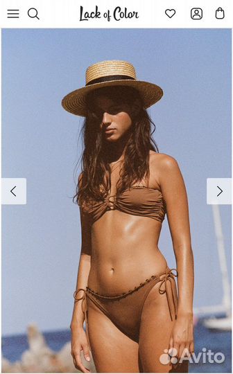 Соломенная шляпа канотье