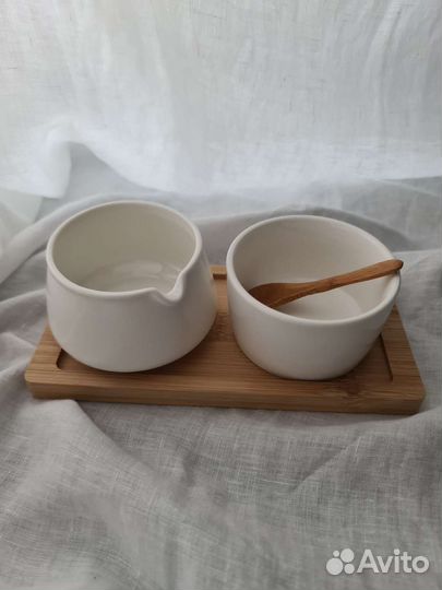 Комплект из молочника и сахарницы la redoute