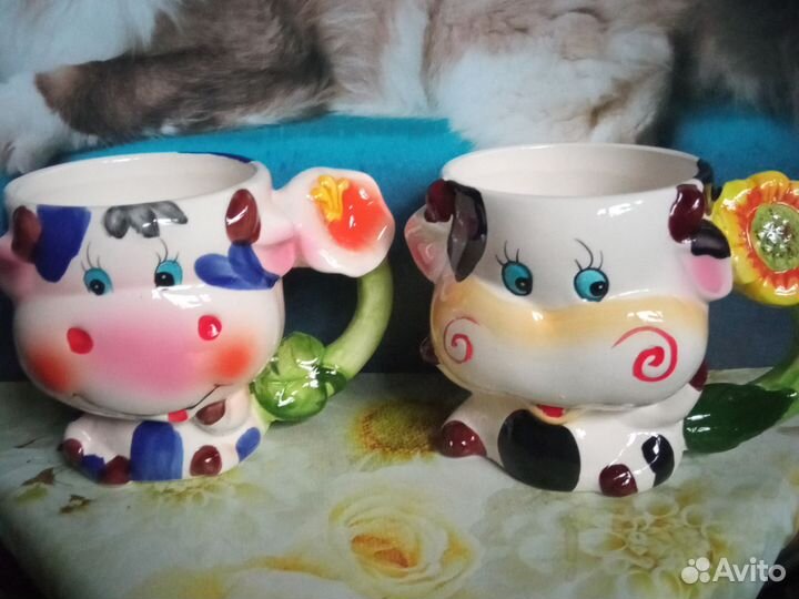 Кружка керамическая, детская. Ручная роспись