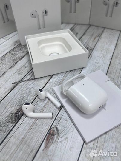 Наушники Air pods 2 lux