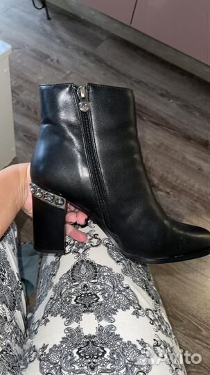 Ботильоны натуральная кожа
