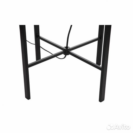 Торшер металлический со стеклом дизайнерский