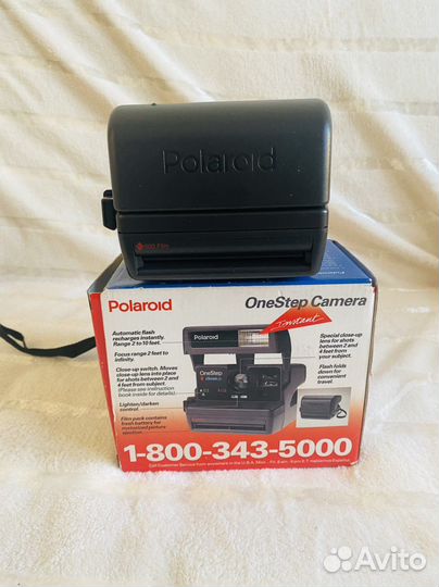 Polaroid 1-800-343-5000 пленочный фотоаппарат