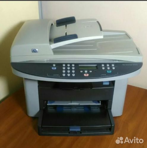 Лазерное мфу HP 3020 б/у печатает хорошо