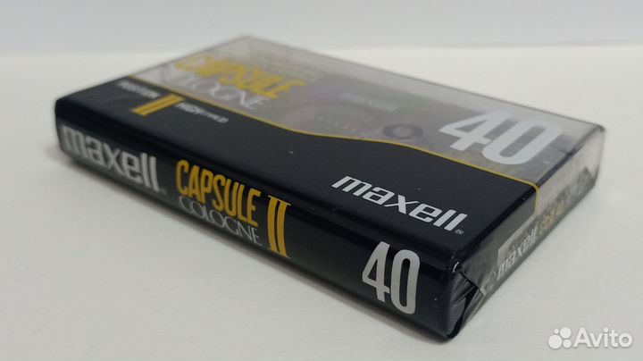 Аудиокассета Maxell Capsule Cologne ll 40