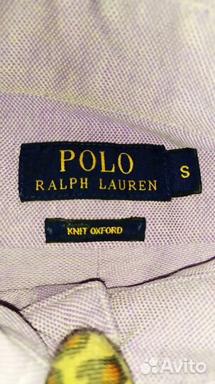 Рубашка Ralph Lauren Oxford цветной лого S