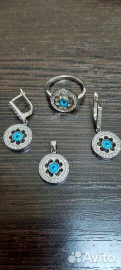 Серебряный комплект